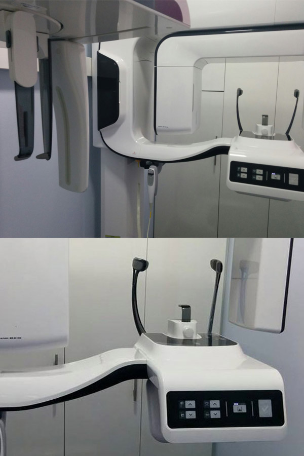 digital de radiología y scanner en tres dimensiones (CBCT)